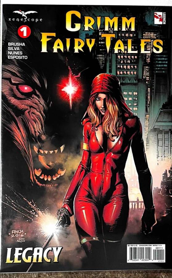 Grimm Fairy Tales #1 (2016) Zenescope Entertainment unassessed cover