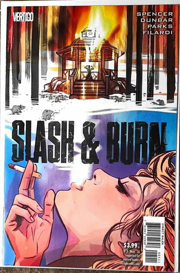 Slash & Burn #5 cover