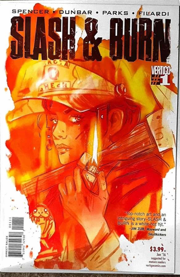 Slash & Burn #1 cover