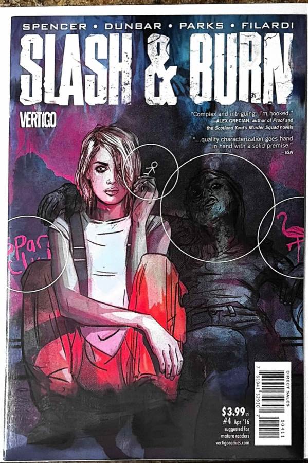 Slash & Burn #4 cover