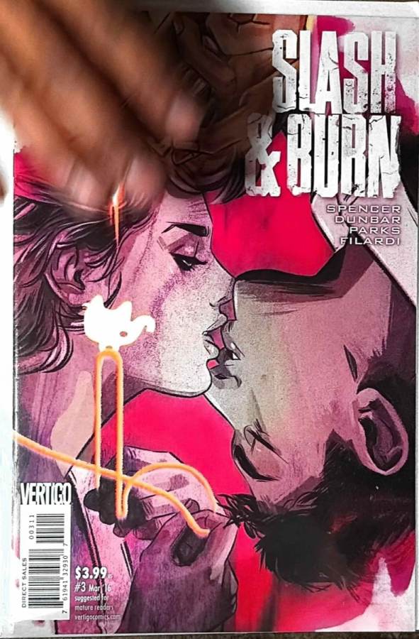 Slash & Burn #3 (2016) Vertigo unassessed cover