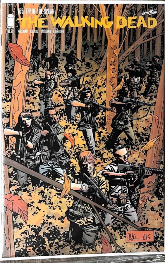 The Walking Dead #155 cover