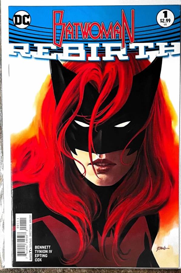 Batwoman: Rebirth #1 (2017) DC Comics unassessed cover