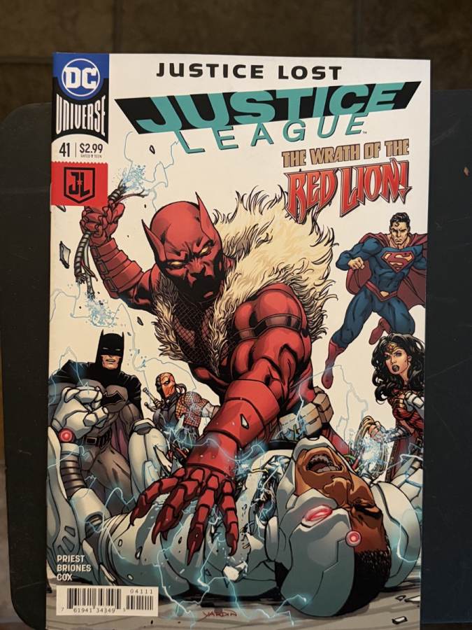 Justice League (2016 Rebirth) #41 cover