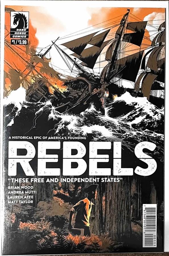 Rebels #1 (2015) Dark Horse Comics unassessed cover