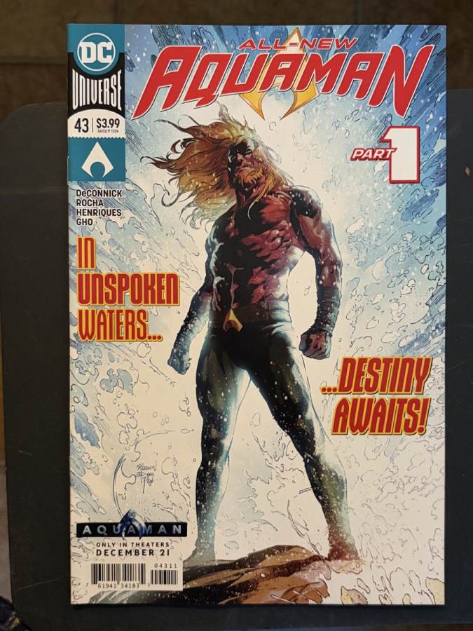 Aquaman (2016 Rebirth) #43 (2016) DC NM cover