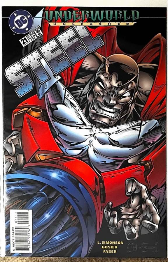 Steel #21 (1994) DC Comics unassessed cover
