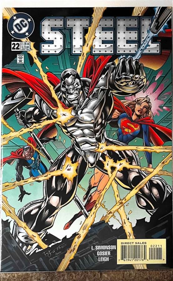 Steel #22 (1994) DC Comics unassessed cover