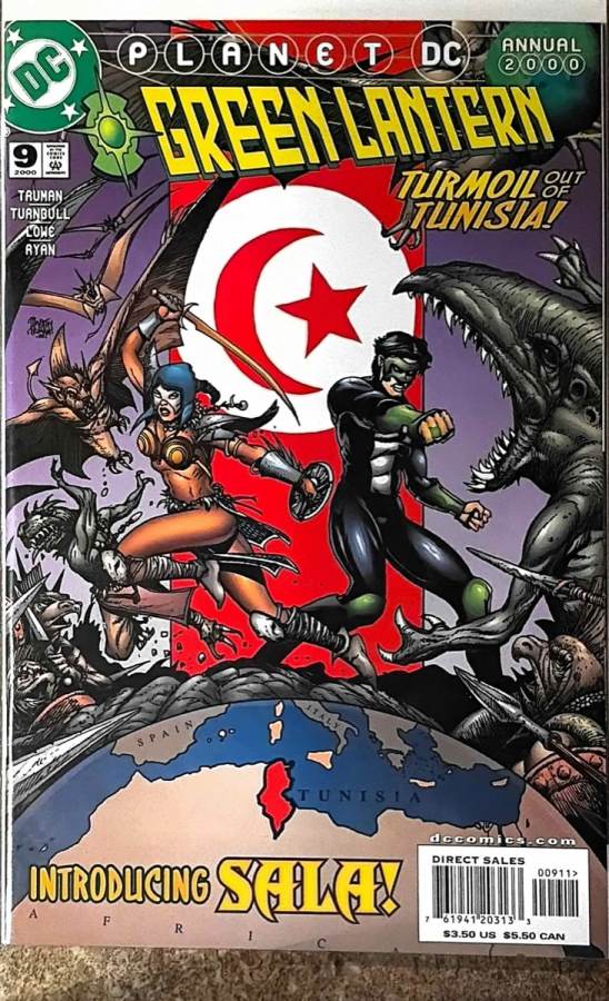 Green Lantern Annual #9 cover