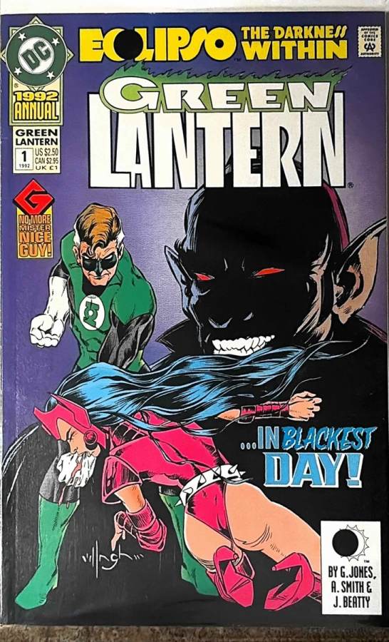Green Lantern Annual #1 (1992) DC Comics unassessed cover