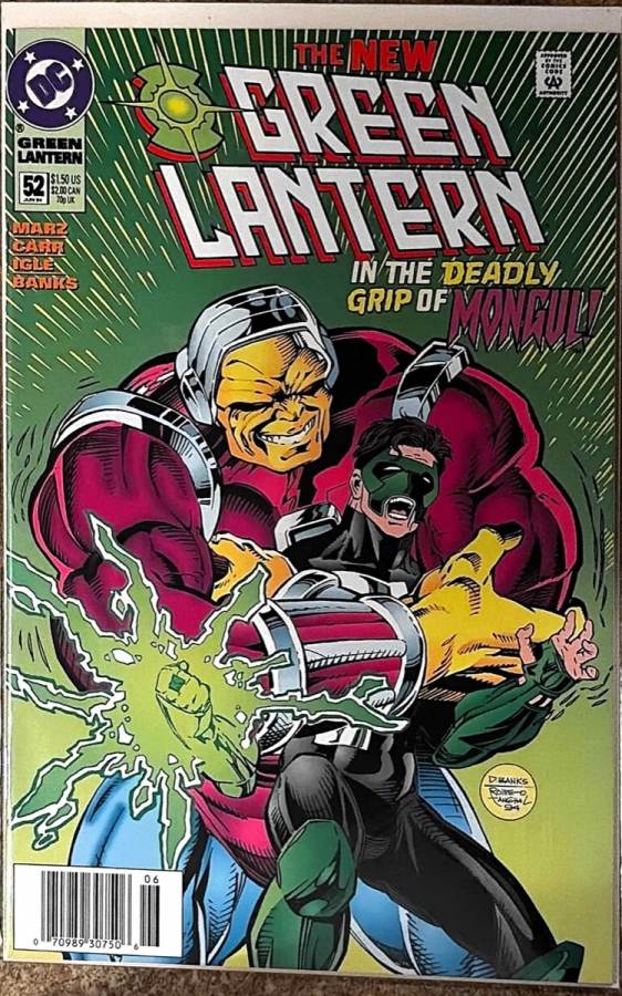Green Lantern #52 cover