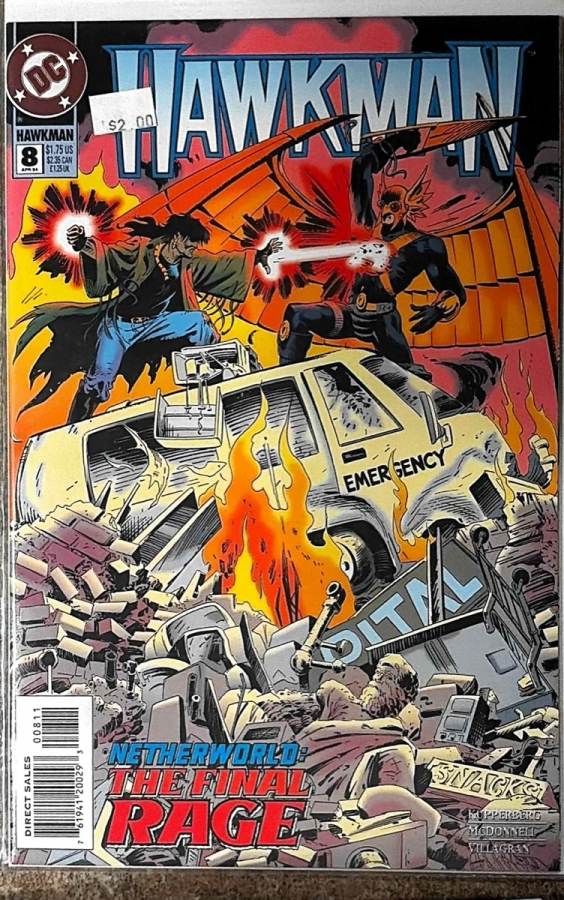 Hawkman #8 cover