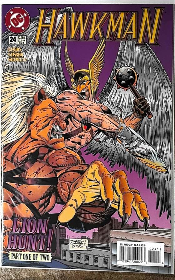 Hawkman #24 cover