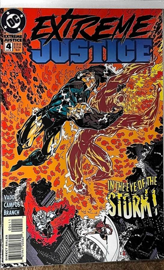 Extreme Justice #4 (1995) DC Comics unassessed cover