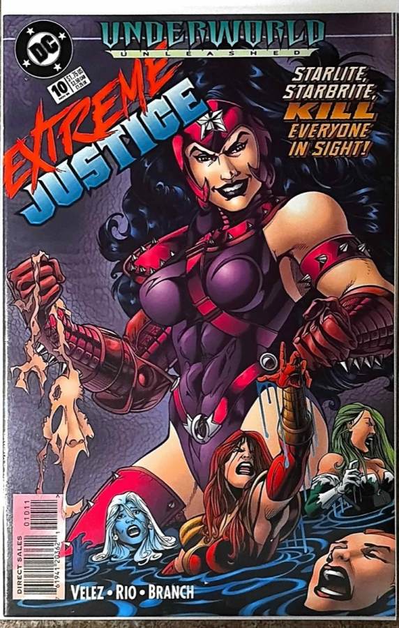 Extreme Justice #10 (1995) DC unassessed cover