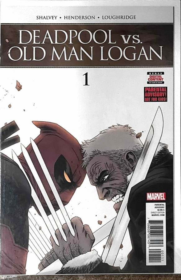 Deadpool vs. Old Man Logan #1 (2017) Marvel Comics unassessed cover