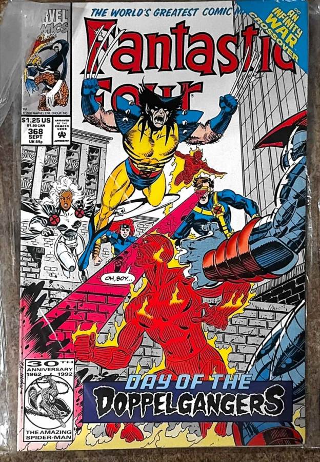 Fantastic Four #368 cover
