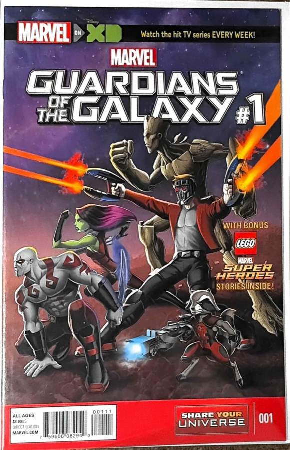 Marvel Universe Guardians of the Galaxy #1 cover