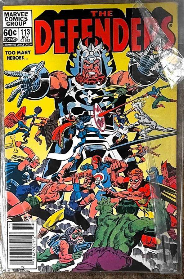 The Defenders #113 cover