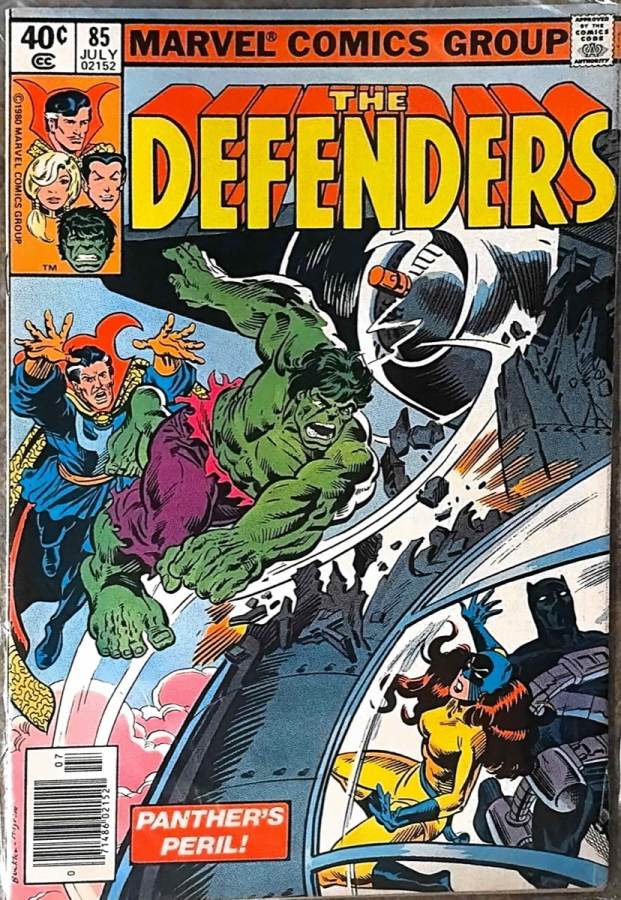 The Defenders #85 (1972) Marvel Comics Group unassessed cover