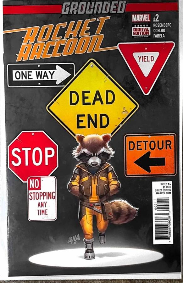 Rocket Raccoon #2 (2016) Marvel unassessed cover