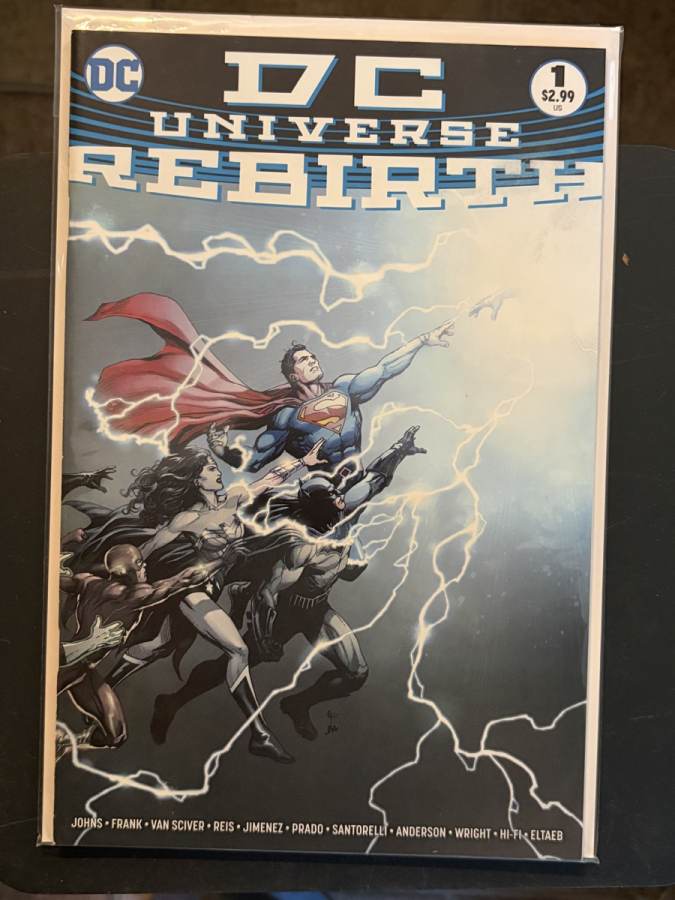 DC Universe: Rebirth #1 (2016) DC NM cover