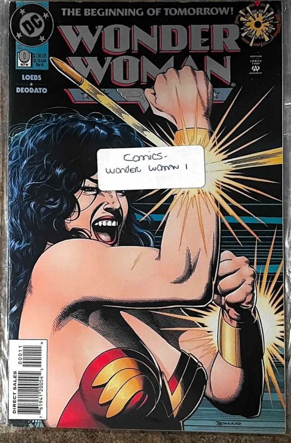 Wonder Woman #0 (1994) DC unassessed cover