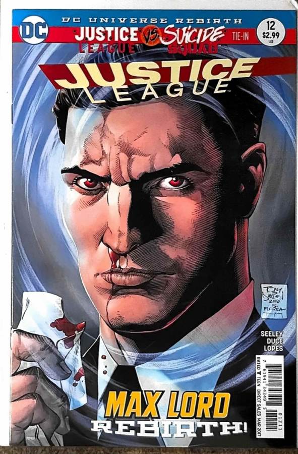 Justice League #12 (2016) DC Comics unassessed cover