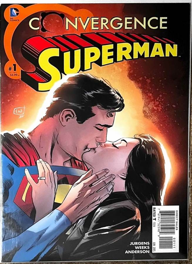 Convergence: Superman #1 cover
