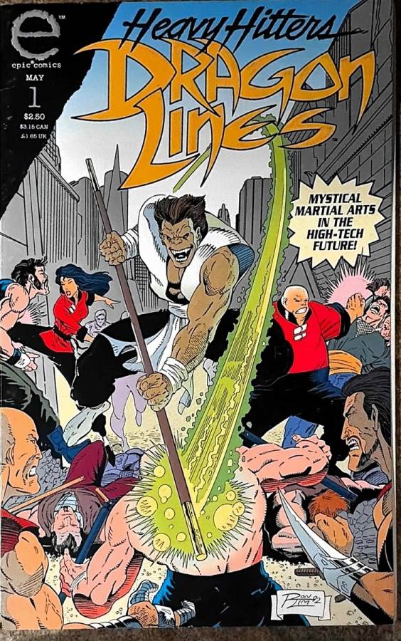 Heavy Hitters Dragon Lines #1 cover