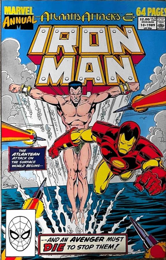 Iron Man Annual #10 cover