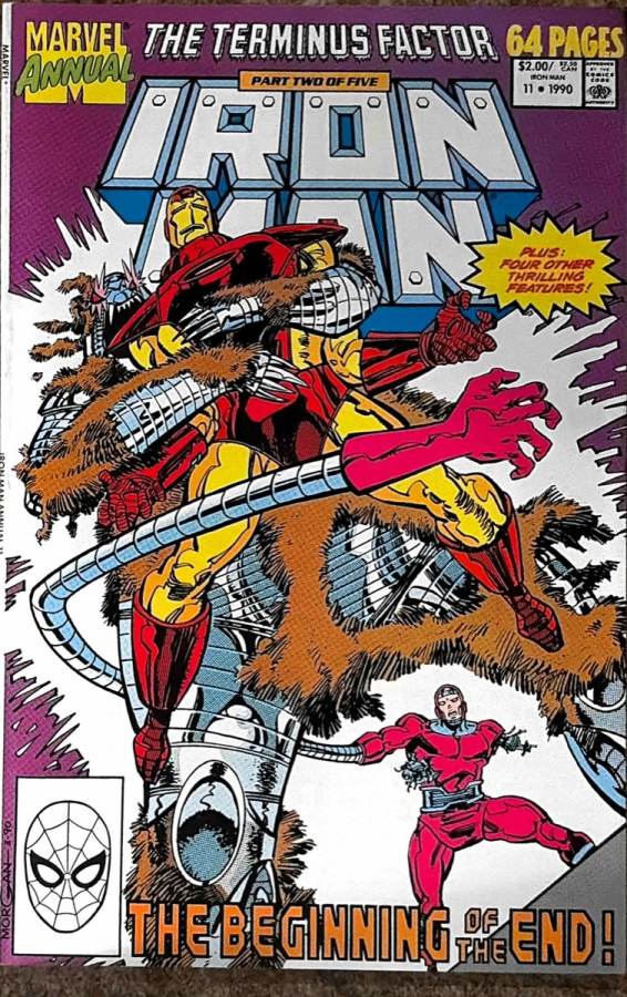 Iron Man Annual #11 cover