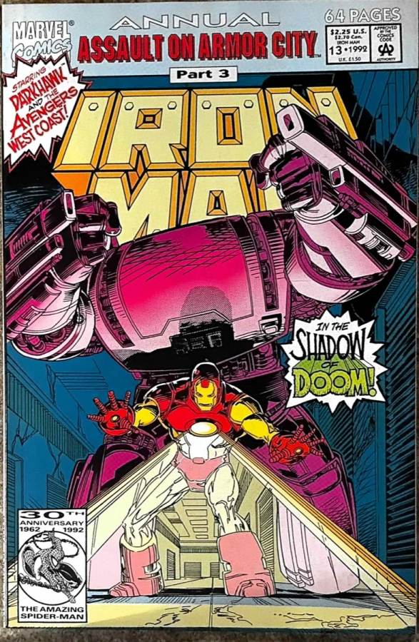 Iron Man Annual #13 cover