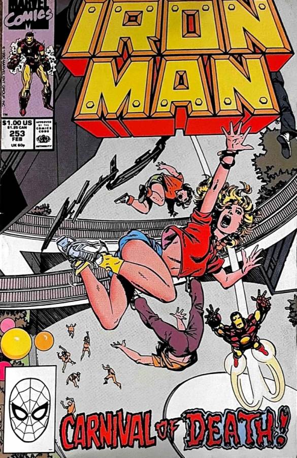 Iron Man #253 cover