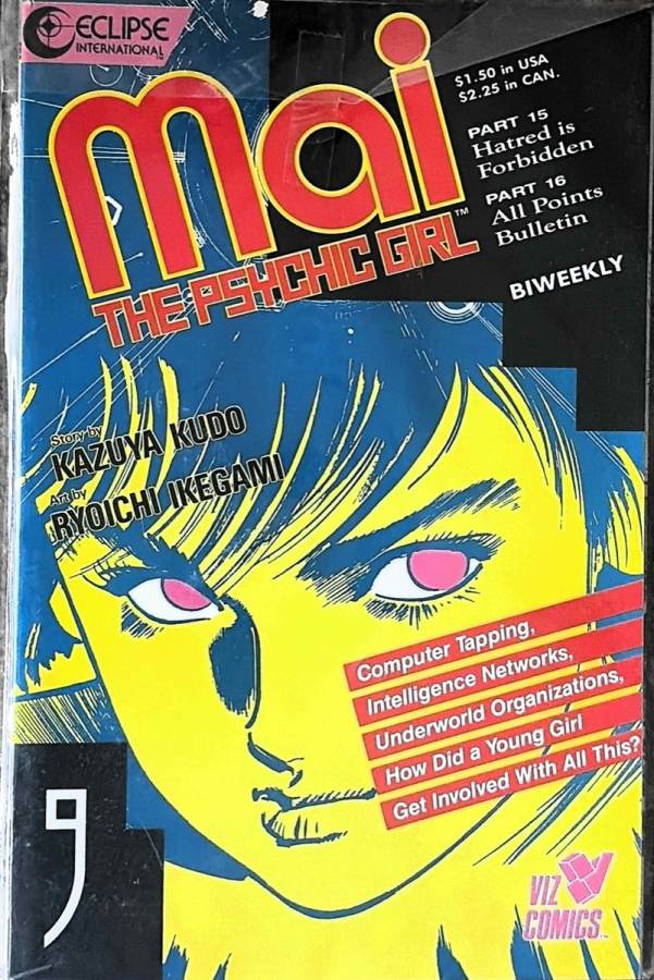Mai The Psychic Girl #9 cover