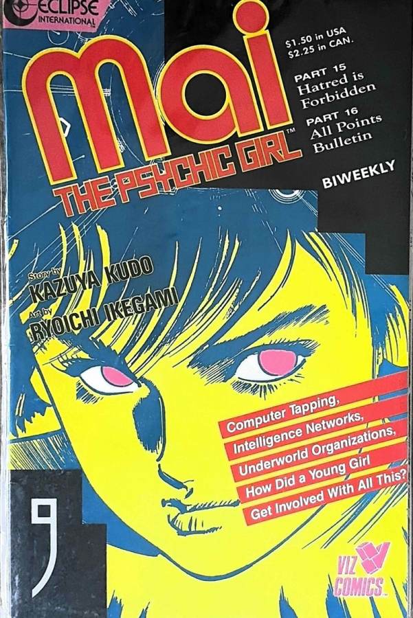Mai, The Psychic Girl #9 cover