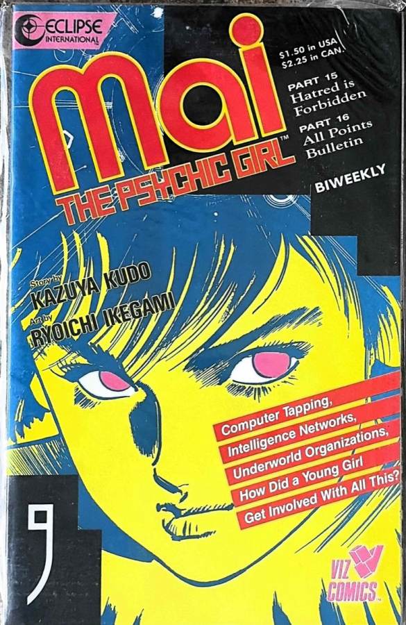 Mai, The Psychic Girl #9 cover