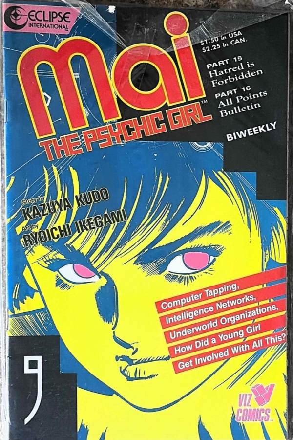 Mai, The Psychic Girl #9 cover
