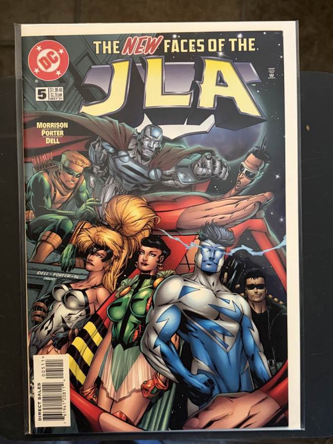 JLA #5 cover
