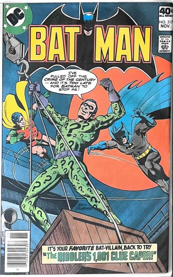 Batman #317 cover