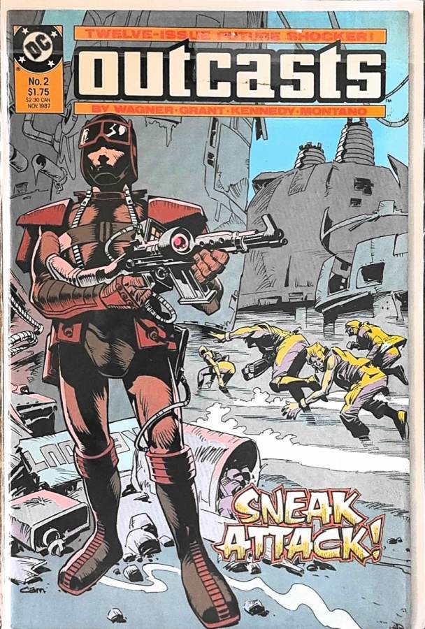 Outcasts #2 cover