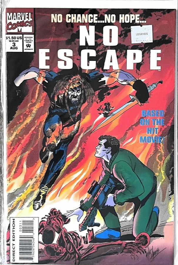 No Escape #3 cover