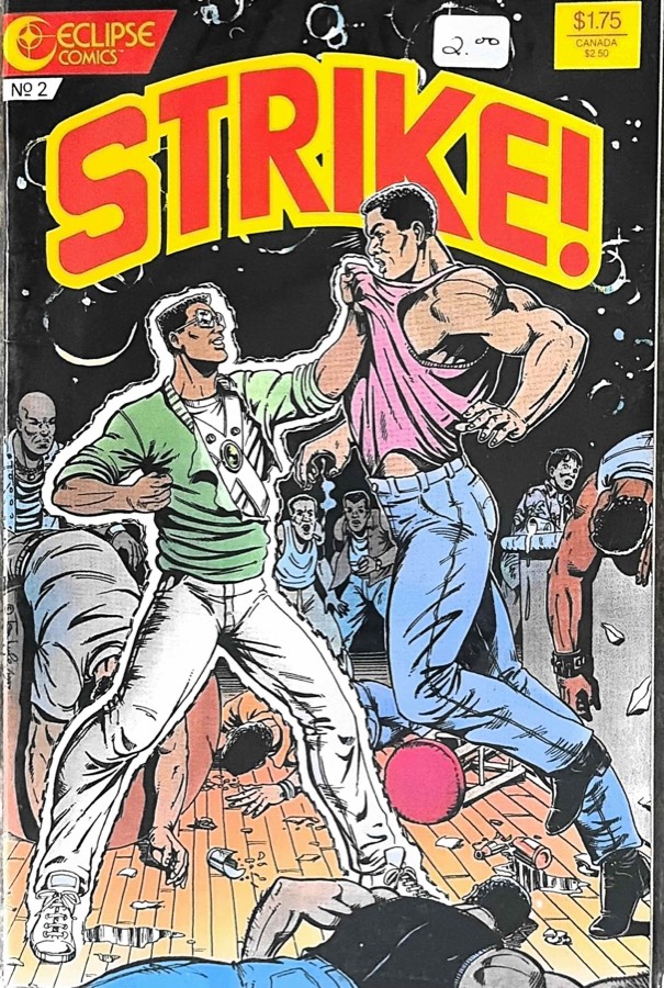 Strike! #2 (1987) Eclipse Comics First Printing unassessed cover