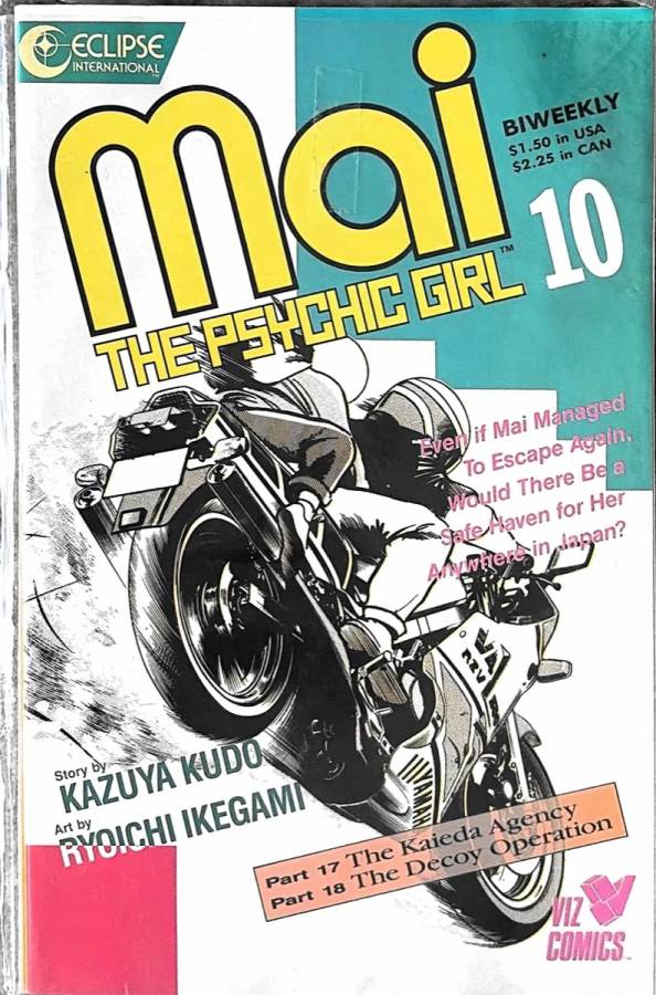 Mai The Psychic Girl #10 cover