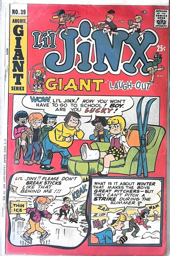 Li'l Jinx Giant Laugh-Out #39 cover