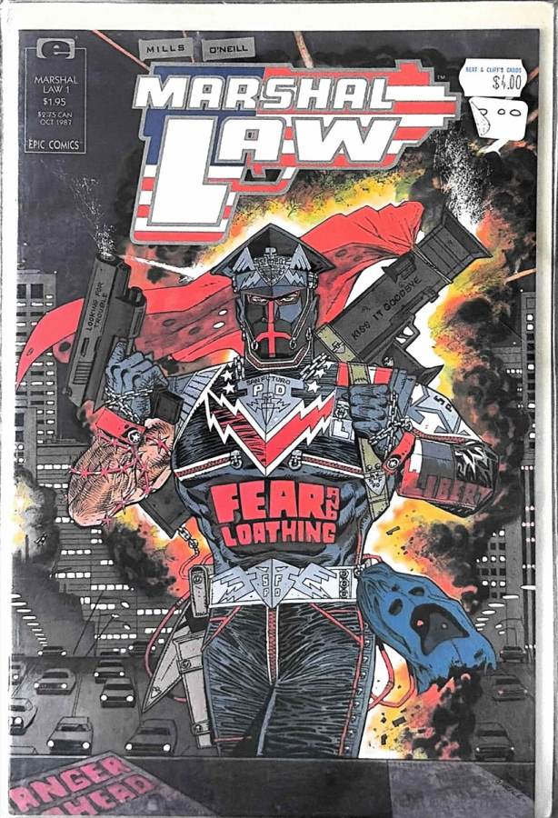 Marshal Law #1 cover