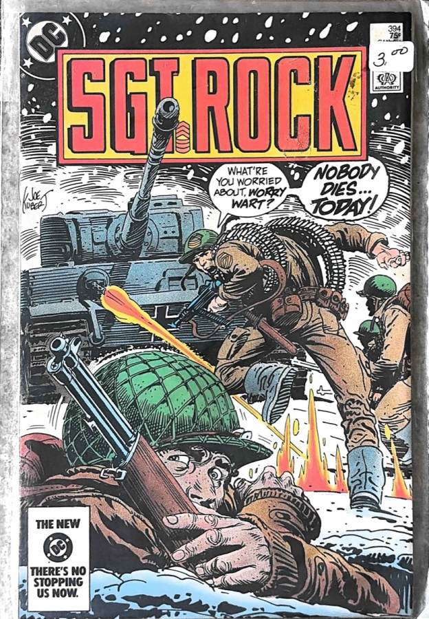 Sgt. Rock #394 (1984) DC Comics First Printing unassessed cover