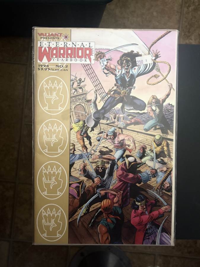 Eternal Warrior Yearbook #2 (1994) Valiant NM cover