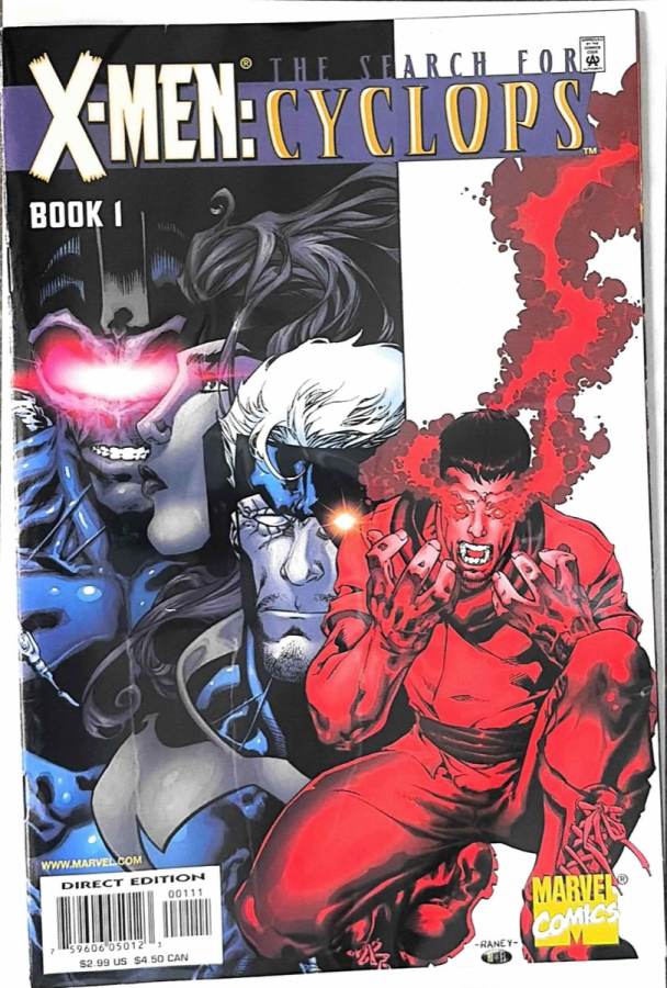 X-Men: The Search for Cyclops #1 cover
