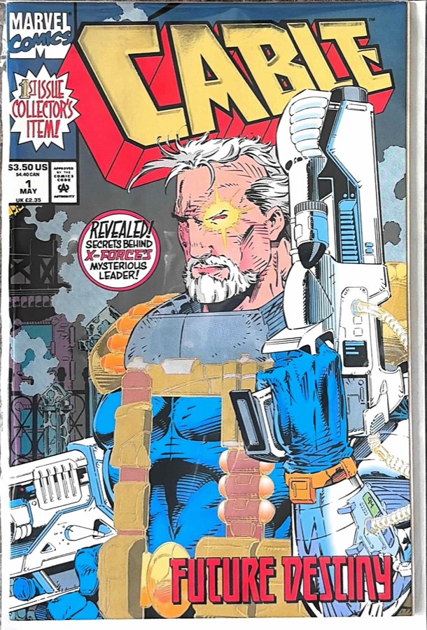 Cable #1 (1993) Marvel Comics First Printing unassessed cover